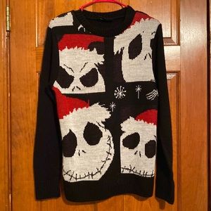 Disney Nightmare Before Christmas Jack Skellington Christmas Sweater